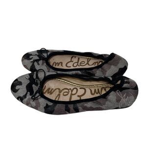 Sam Edelman Camouflage Calf Hair Flats